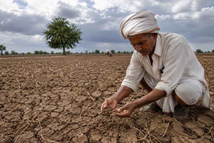 बारिश को तरसे देश के कई इलाके, महाराष्ट्र में सामान्य से 75 फीसदी कम बारिश, खरीफ की फसलों पर संकट के बादल