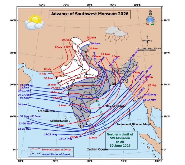 उत्तर प्रदेश और उत्तराखंड में मानसून की एंट्री, लेकिन देश में 2014 के बाद सबसे सूखा जून
