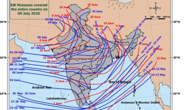 पूरे देश में पहुंचा मॉनसून, दिल्ली-एनसीआर में भारी बारिश, पश्चिमी यूपी व उत्तराखंड के लिए अलर्ट