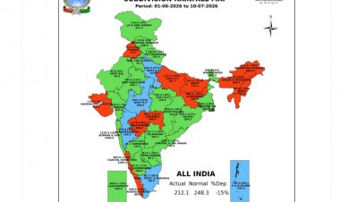 जुलाई के पहले सप्ताह में सामान्य से 45 फीसदी अधिक बारिश, आगे मॉनसून का शुष्क दौर