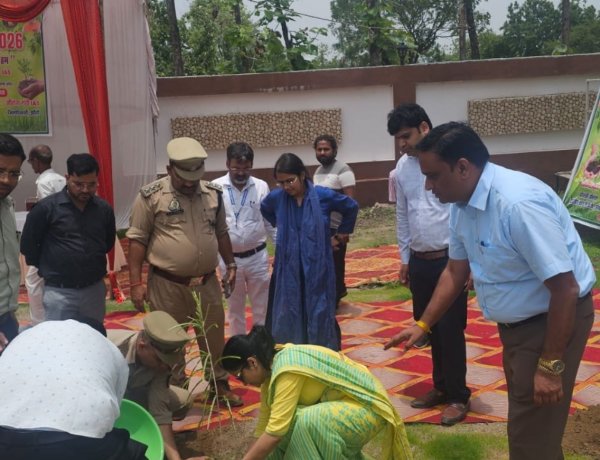 उत्तर प्रदेश सरकार के हरित महाअभियान में शिक्षा विभाग के संस्थानों में रोपे गए 43 लाख पौधे
