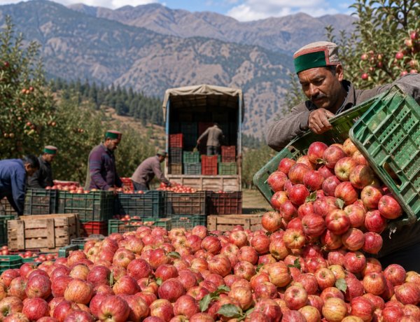 हिमाचल की नई सेब खरीद नीति से बढ़ी बागवानों की चिंता, 30 बोरी की लिमिट और फार्मर आईडी अनिवार्य करने की तैयारी