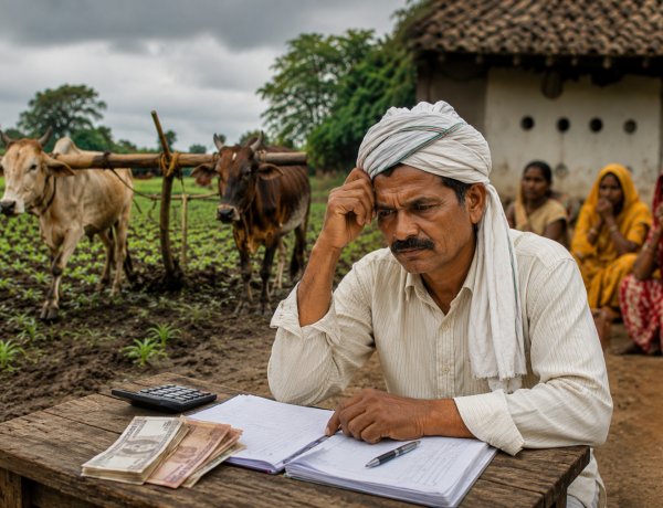 नाबार्ड सर्वे: ग्रामीण आय में दो साल की सबसे बड़ी सुस्ती, 72.6 फीसदी परिवारों की आय में कोई बढ़ोतरी नहीं