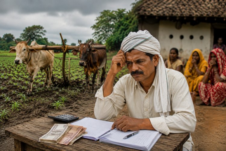 नाबार्ड सर्वे: ग्रामीण आय में दो साल की सबसे बड़ी सुस्ती, 72.6 फीसदी परिवारों की आय में कोई बढ़ोतरी नहीं