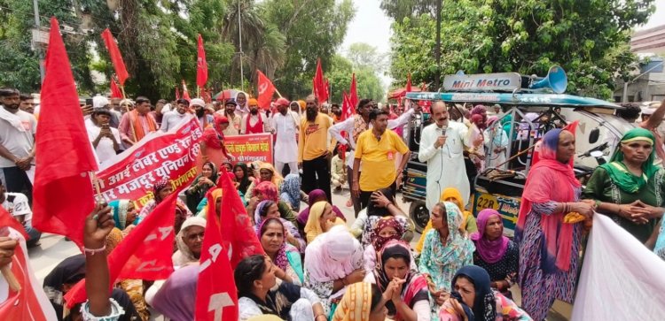संयुक्त किसान मोर्चा का देशव्यापी प्रदर्शन, MSP की कानूनी गारंटी और कर्जमाफी की मांग