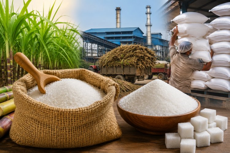 चीनी मिलों को मासिक के बजाय पाक्षिक कोटा होगा आवंटित, पहले सप्ताह बेचनी होगी 40 फीसदी चीनी