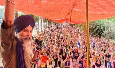 पंजाब में किसान-मजदूर मोर्चा का बड़ा प्रदर्शन, मंत्रियों के आवास के बाहर डटे प्रदर्शनकारी