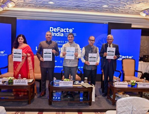 डीफैक्टो इंडिया ने लॉन्च किया AgHeal, किसान समृद्धि एवं राष्ट्रीय स्वास्थ्य के लिए भारत का पहला कन्वर्जेंस प्लेटफॉर्म