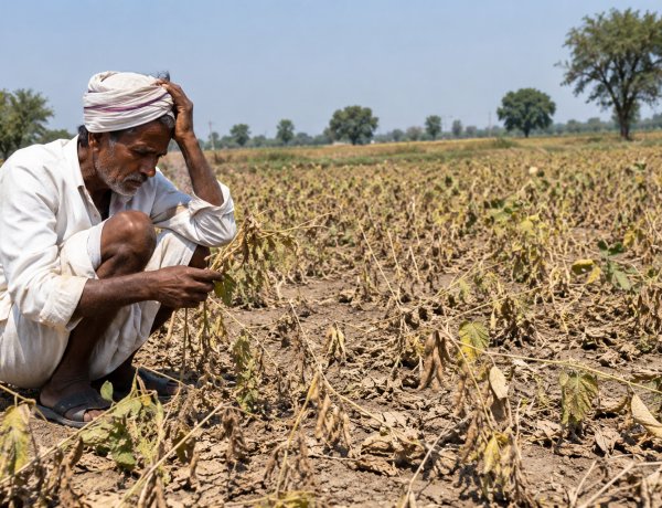 महाराष्ट्र में सूखे की मार: 358 में से 265 तालुकों में सूखा घोषित, सोयाबीन-कपास समेत खरीफ फसलों पर संकट