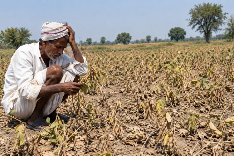महाराष्ट्र में सूखे की मार: 358 में से 265 तालुकों में सूखा घोषित, सोयाबीन-कपास समेत खरीफ फसलों पर संकट