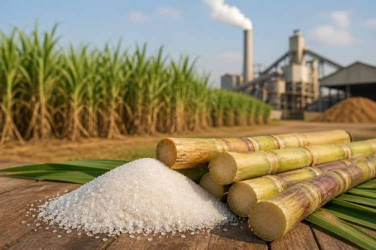 USDA ने भारत के चीनी उत्पादन का अनुमान 14% घटाया, कमजोर मानसून और जलभराव से फसल प्रभावित