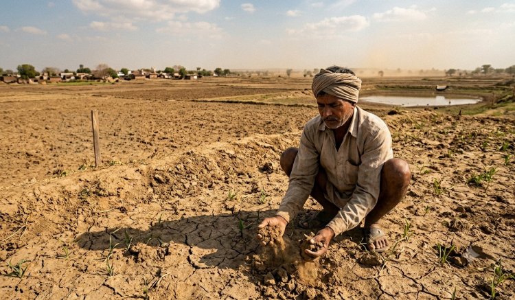कम बारिश से मध्य प्रदेश में गेहूं की बुवाई में देरी, चना और सरसों के भी प्रभावित होने की आशंका